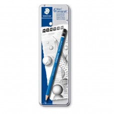 STAEDTLER LÁPIS GRAFITE MARS LUMOGRAPH CX 6 STAEDTLER LÁPIS GRAFITE MARS LUMOGRAPH CX 6
